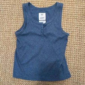 Gap teen blue tank top